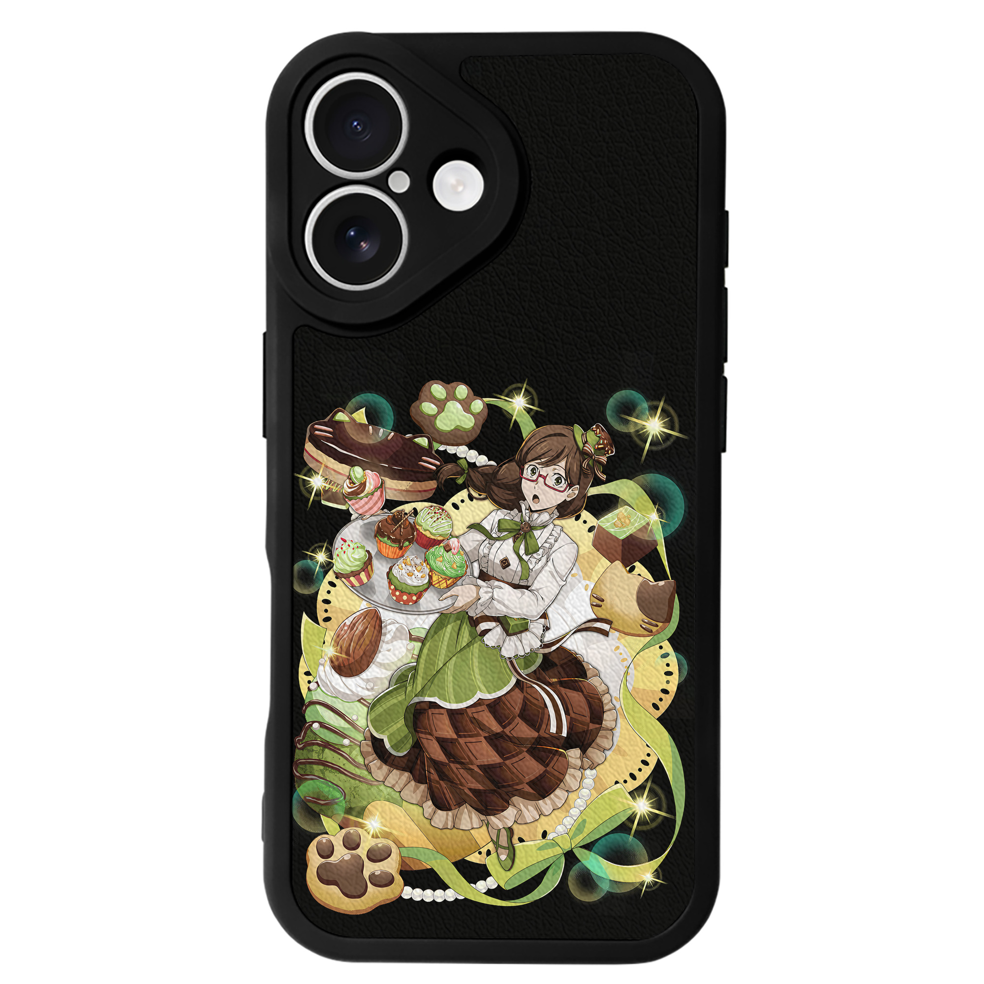 （画像用） 文豪ストレイドッグス Bungo Stray Dogs 【iPhone 16シリーズ対応】シリコンスマホケース（レザー調） 材質：シリコン